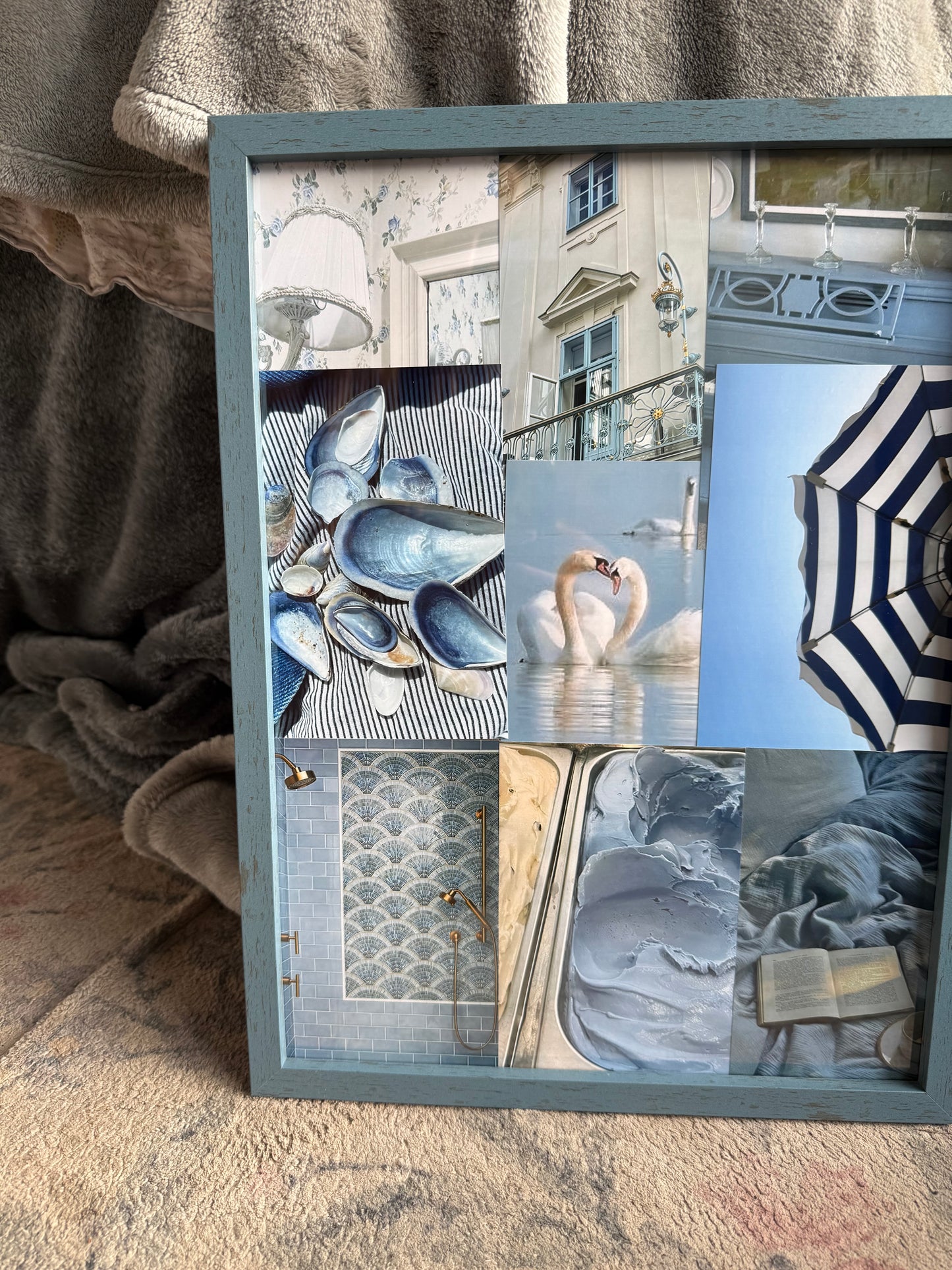 swan song collage